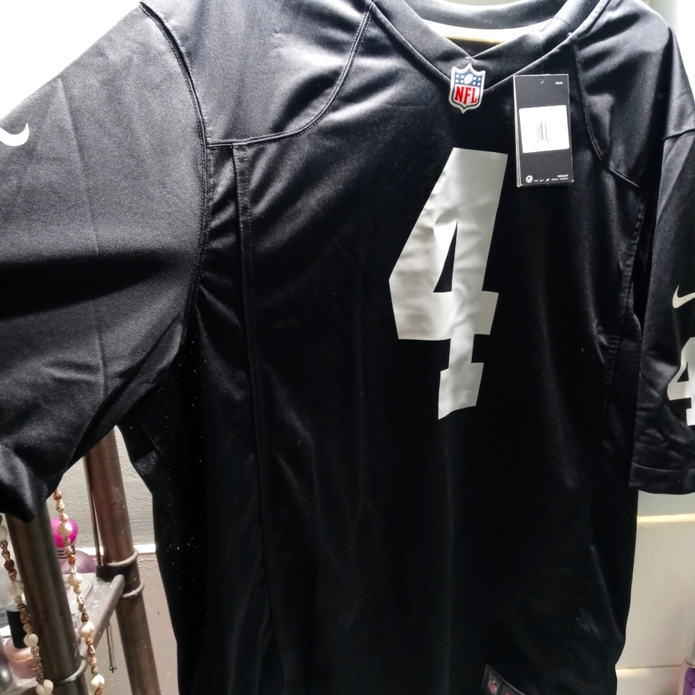 Raiders Carr jersey